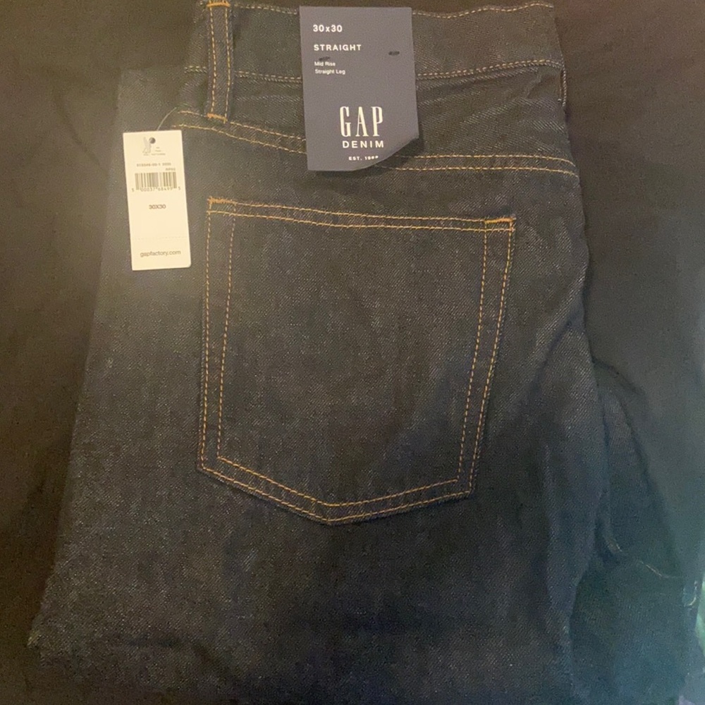 GAP straight denim